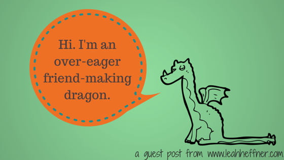 Hi. I'm an over-eager friend-making dragon. 