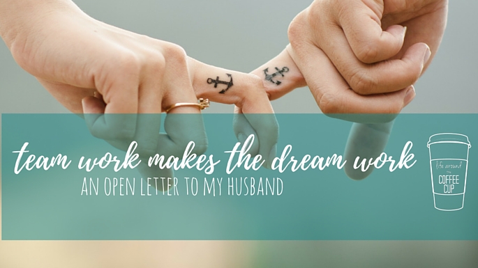 Team Work Makes the Dream Work - Life Around the Coffee Cup - www.leahheffner.com
