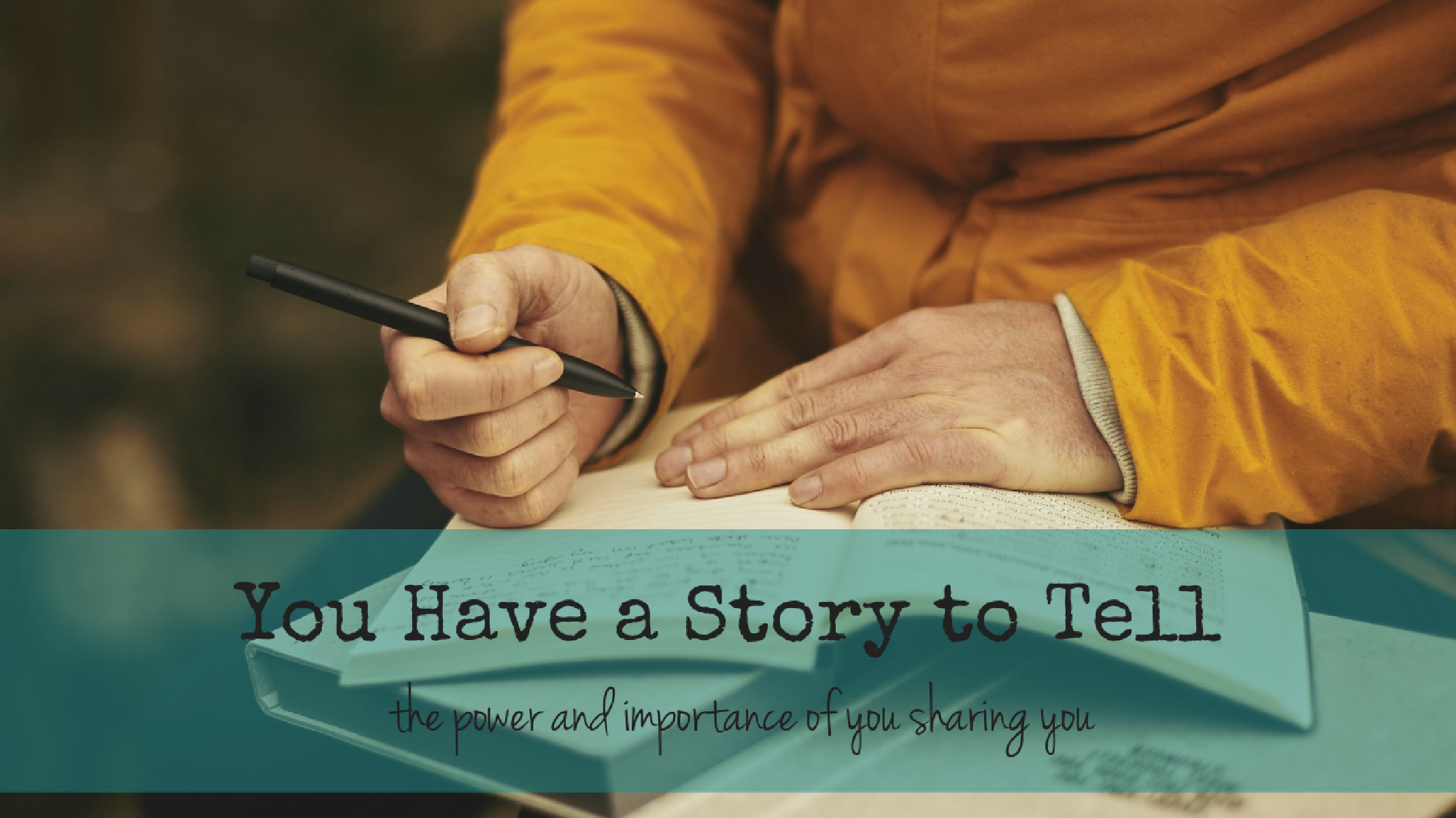You Have a Story to Tell - Life Around the Coffee Cup - www.leahheffner.com