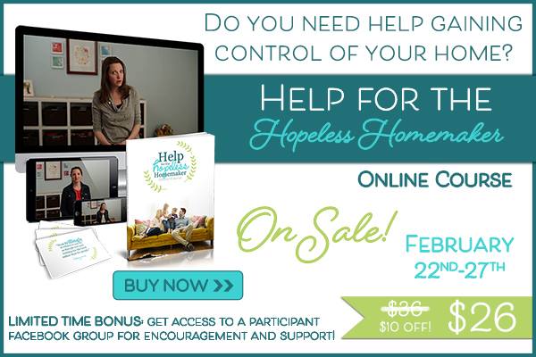 Help for the Hopeless Homemaker